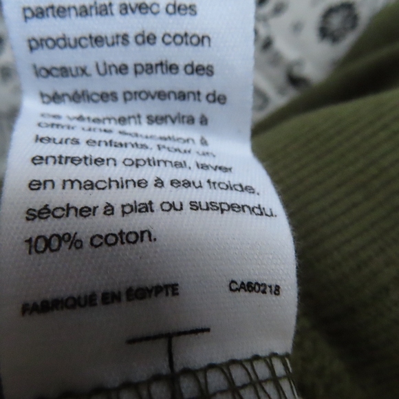 KOTN Men's Unisex XXS Crew Neck Sweatshirt 100% Egyptian Cotton the real real - Picture 4 of 5